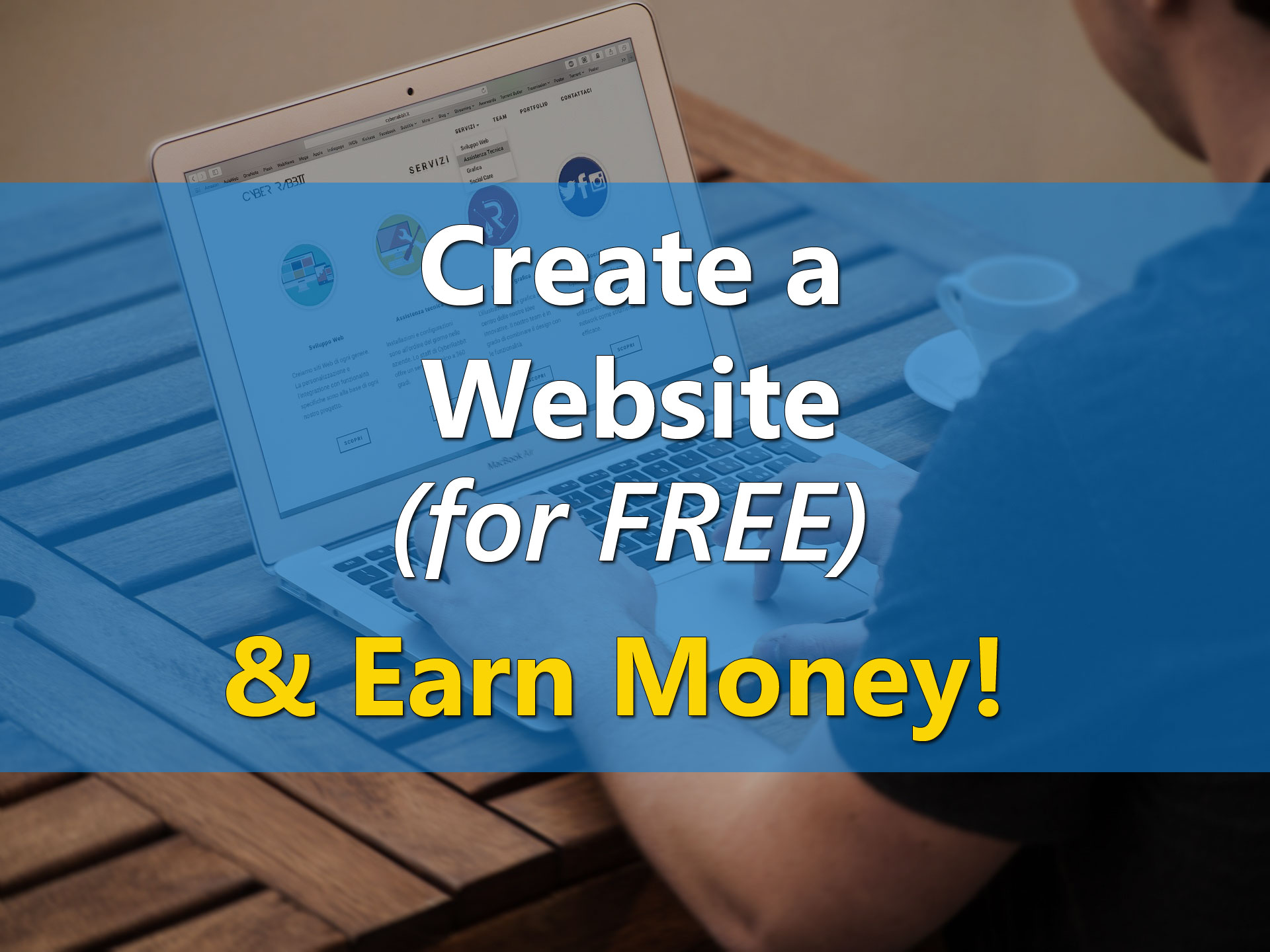 Create a Website For Free & Earn Money