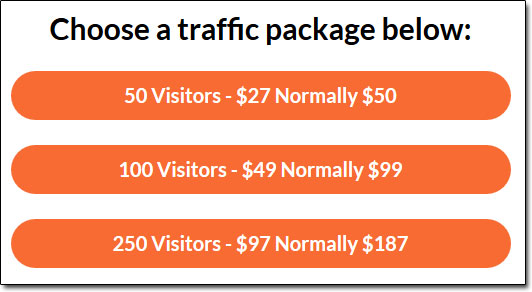 Free Turnkey Websites Traffic Package