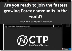 Copy Trade Profit FX Website Screenshot