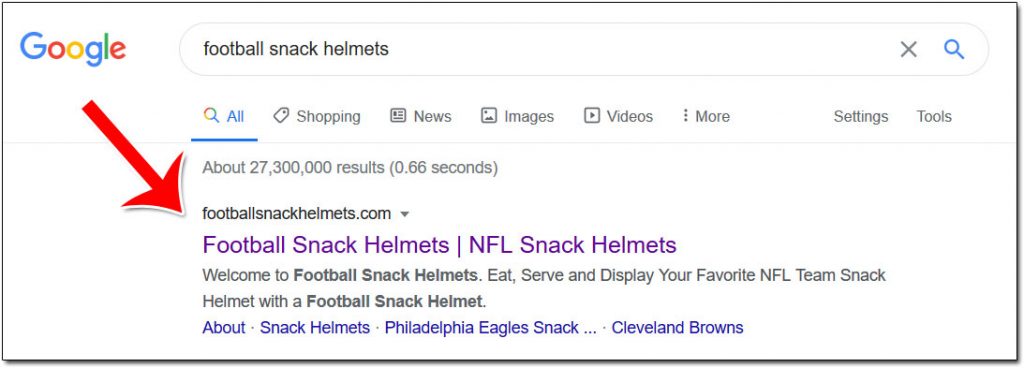 Football Snack Helmets