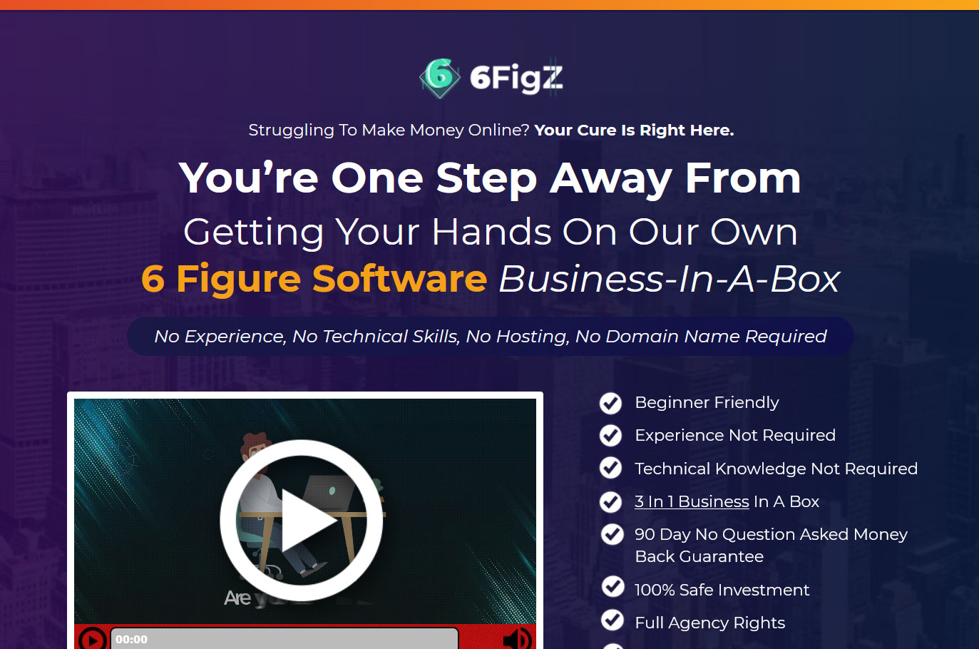 6FigZ Website Screenshot