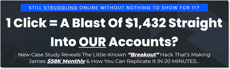 The Breakout Code Income Claim