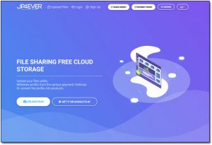 Up-4ever Website Screenshot