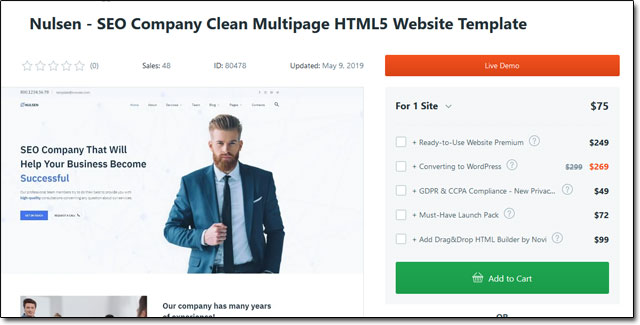 CPL One Web Template