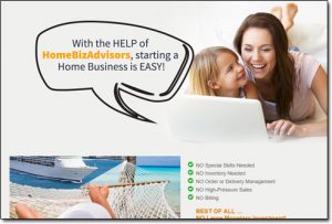 Home Biz Advisors Website Screenshot