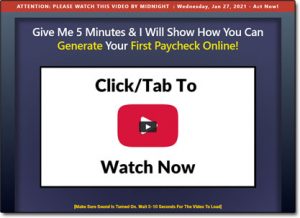 Click Wealth System Website Screenshot