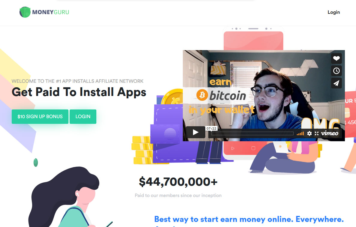 Money Guru Website Screenshot