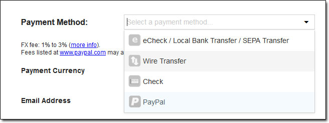 Tipalti Payout Methods