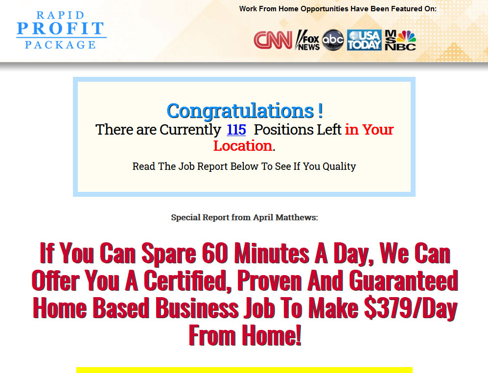 Rapid Profit Machine (FREE Affiliate Program) Is A No Brainer! 2021 Review  » Many Roads Travelled