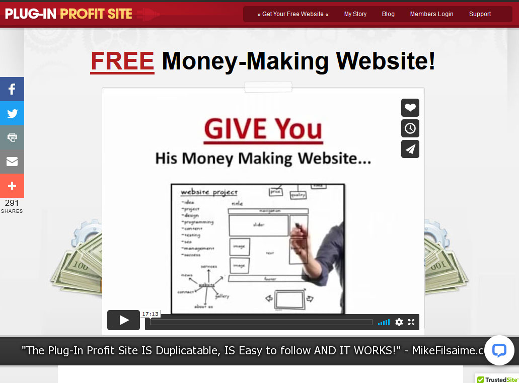 Plug-In Profit Site Website Screenshot